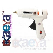 OKaeYa- Glue Gun Dual 60w-100Watt With Free 5 Big Hot Melt Glue Sticks(5 Pcs), With Indicator, 60w 100 watt(60w Gluegun)